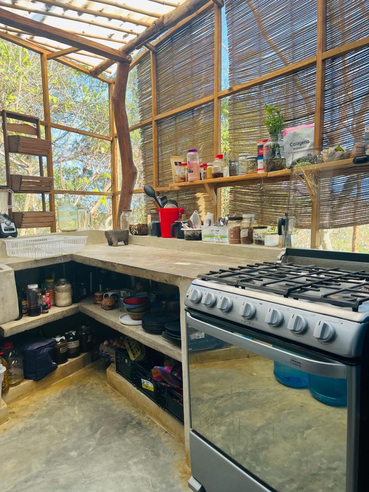Bajo Las Estrellas Eco Glamping Mazunte Exterior photo